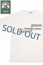 画像: 「KIRIKABU JEANS/キリカブジーンズ」OITA プリントTシャツ【グレージュ】