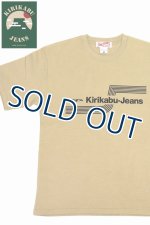 画像: 「KIRIKABU JEANS/キリカブジーンズ」OITA プリントTシャツ【サンドカーキ】