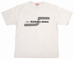 画像: 「KIRIKABU JEANS/キリカブジーンズ」OITA プリントTシャツ【グレージュ】