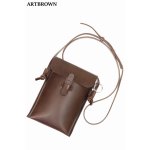 画像: 「ARTBROWN/アートブラウン」ブッテーロレザー インセットポシェット【チョコ】