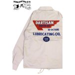 画像: 「STUDIO D'ARTISAN/ステュディオ・ダ・ルチザン」LUBRICATING OIL 刺繍コーチジャケット【ベージュ】