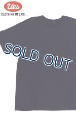 画像: 「UES/ウエス」8番スラブネップ半袖Tシャツ【ネイビー】