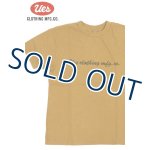画像: 「UES/ウエス」LIFE TIME プリントTシャツ【イエロー】