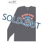 画像: 「WEST RIDE/ウエストライド」RIVER SIDE ヘビーウェイトプリントロンT【ブラック】