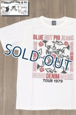 画像: 「STUDIO D'ARTISAN/ステュディオ・ダ・ルチザン」INDIGO DENIM MAGIK プリントＴシャツ【ホワイト】