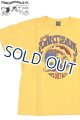 画像: 「STUDIO D'ARTISAN/ステュディオ・ダ・ルチザン」WIPE OUT BOYS プリントＴシャツ【イエロー】