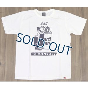 画像2: 「STUDIO D'ARTISAN/ステュディオ・ダ・ルチザン」SHRINK TO FIT プリントＴシャツ【ホワイト】 (2)
