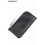 画像: 「ARTBROWN/アートブラウン」クロムエクセルL字ロングウォレット【ブラック】