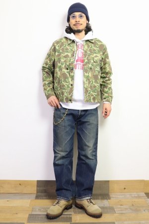 画像: 「Pherrow's/フェローズ」ショート丈P-44ジャケット【ハンターカモ】