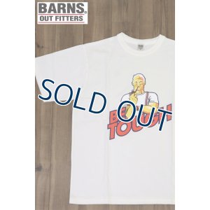 画像1: 「BARNS OUT FITTERS /バーンズアウトフィッターズ」BE TOUGH プリントタフネックTシャツ【ホワイト】 (1)