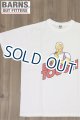 画像: 「BARNS OUT FITTERS /バーンズアウトフィッターズ」BE TOUGH プリントタフネックTシャツ【ホワイト】