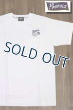 画像: 「Pherrow's/フェローズ」PHERROW'S プリント ポケット付きTシャツ PTシリーズ【ホワイト】