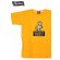 画像1: 「Pherrow's/フェローズ」PHERROW'S フロッキープリントTシャツ PTシリーズ【ゴールド】 (1)