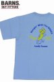 画像: 「BARNS OUT FITTERS /バーンズアウトフィッターズ」The DUDES プリントタフネックTシャツ【ダークサックス】