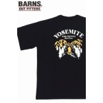 画像: 「BARNS OUT FITTERS /バーンズアウトフィッターズ」YOSEMITE プリントタフネックTシャツ【ブラック】