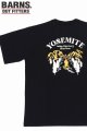 画像: 「BARNS OUT FITTERS /バーンズアウトフィッターズ」YOSEMITE プリントタフネックTシャツ【ブラック】