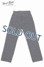 画像: 「WEST RIDE/ウエストライド」WW2 ユニオンパンツ【ヒッコリー】