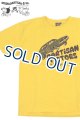 画像: 「STUDIO D'ARTISAN/ステュディオ・ダ・ルチザン」HEADQUARTERS 吊り編みプリントＴシャツ【イエロー】