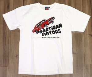 画像: 「STUDIO D'ARTISAN/ステュディオ・ダ・ルチザン」HEADQUARTERS 吊り編みプリントＴシャツ【ホワイト】