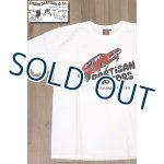 画像: 「STUDIO D'ARTISAN/ステュディオ・ダ・ルチザン」HEADQUARTERS 吊り編みプリントＴシャツ【ホワイト】