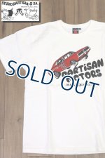 画像: 「STUDIO D'ARTISAN/ステュディオ・ダ・ルチザン」HEADQUARTERS 吊り編みプリントＴシャツ【ホワイト】