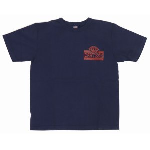 画像2: 「STUDIO D'ARTISAN/ステュディオ・ダ・ルチザン」SPECIAL STUDIO 吊り編みプリントＴシャツ【ネイビー】 (2)
