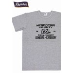 画像: 「Pherrow's/フェローズ」1954 プリントTシャツ PMTシリーズ【杢グレー】