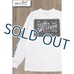 画像: 「WEST RIDE/ウエストライド」WESTRIDE CYCLE WEAR  パワードライプリントロンT【オフホワイト】