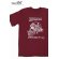 画像1: 「WEST RIDE/ウエストライド」RULES ON THE ROAD  ヘビーウェイトプリントTシャツ【ボルドー】 (1)