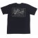 画像3: 「WEST RIDE/ウエストライド」CYCLE WEAR  ヘビーウェイトプリントTシャツ【ブラック】 (3)