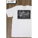画像: 「WEST RIDE/ウエストライド」CYCLE WEAR  ヘビーウェイトプリントTシャツ【ホワイト】
