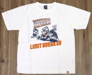 画像: 「STUDIO D'ARTISAN/ステュディオ・ダ・ルチザン」LIMIT BREAKER プリントＴシャツ【ホワイト】