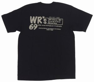 画像: 「WEST RIDE/ウエストライド」WR's69  ヘビーウェイトプリントTシャツ【ブラック】