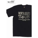 画像: 「WEST RIDE/ウエストライド」WR's69  ヘビーウェイトプリントTシャツ【ブラック】
