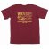 画像2: 「WEST RIDE/ウエストライド」WR's69  ヘビーウェイトプリントTシャツ【ボルドー】 (2)