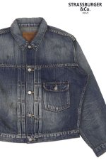 画像: 「STRASSBURGER&Co./ストラスバーガー」サリーフォックス12.5oz1stタイプデニムジャケット【インディゴ】