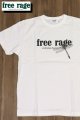 画像: 「FREE RAGE/フリーレイジ」職人プリントTシャツ オニヤンマ【ホワイト】
