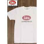 画像: 「UES/ウエス」UESロゴ プリントTシャツ【ホワイト】