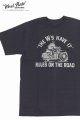 画像: 「WEST RIDE/ウエストライド」”THE W's HAVE IT" ヴィンテージプリントTシャツ【チャコール】