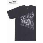 画像: 「WEST RIDE/ウエストライド」RULES ON THE ROAD ヴィンテージプリントTシャツ【チャコール】