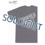 画像: 「WEST RIDE/ウエストライド」RULES ON THE ROAD ヴィンテージプリントTシャツ【チャコール】