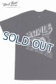 画像: 「WEST RIDE/ウエストライド」RULES ON THE ROAD ヴィンテージプリントTシャツ【チャコール】