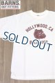画像: 「BARNS OUT FITTERS /バーンズアウトフィッターズ」BULLDOGS プリントTシャツ【ホワイト】