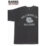 画像: 「BARNS OUT FITTERS /バーンズアウトフィッターズ」BULLDOGS プリントTシャツ【ブラック】