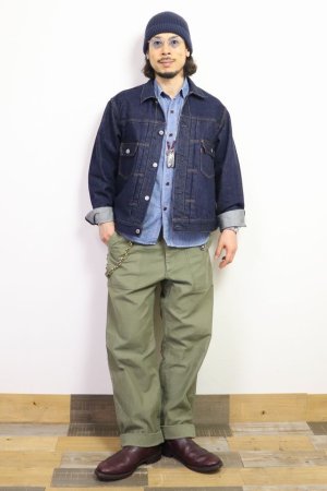 画像: 「TCB jeans/TCBジーンズ」50'sベイカーパンツ【オリーブ】