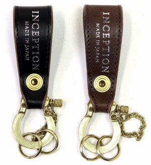 画像: 「INCEPTION/インセプション」ホースバット&シャックルブラスキーホルダー【2カラーあり】