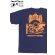 画像1: 「STUDIO D'ARTISAN/ステュディオ・ダ・ルチザン」OSAKA CITY プリントＴシャツ【ネイビー】 (1)
