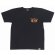 画像2: 「STUDIO D'ARTISAN/ステュディオ・ダ・ルチザン」革パッチロゴ プリントＴシャツ【ブラック】 (2)