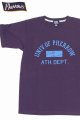 画像: 「Pherrow's/フェローズ」ATH.DEPT. プリントTシャツ PTシリーズ【グレーパープル】