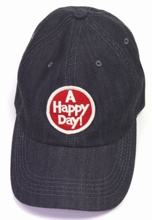 画像: 「UES/ウエス」デニムキャップ【A Happy Day! レッド】